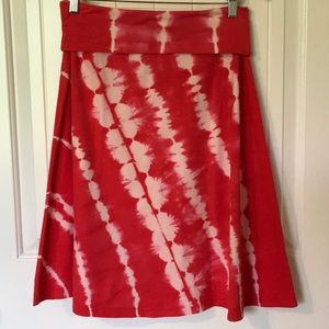 Soft Surroundings the dye skirt